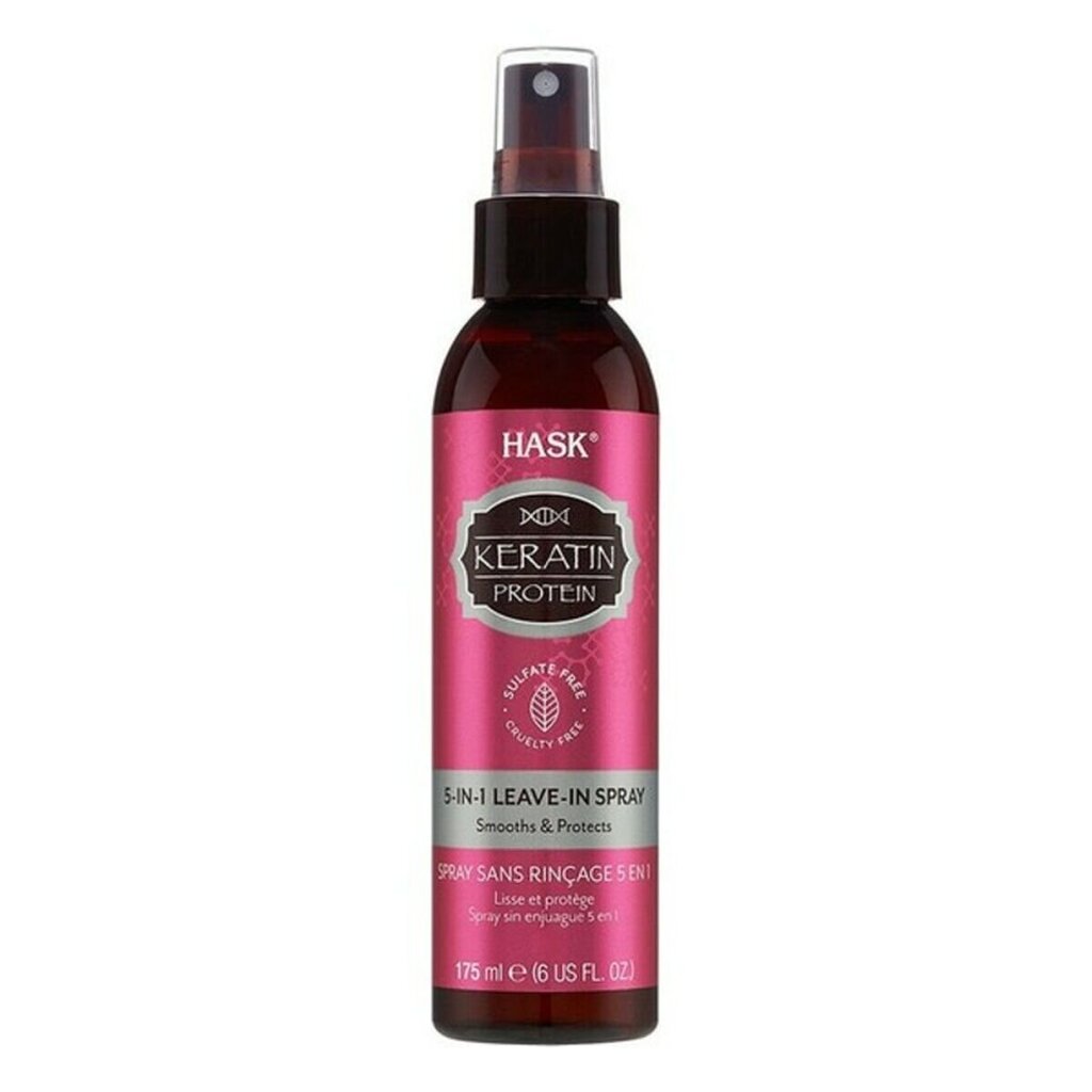 Korjaava hiussuihke HASK 5 in 1 Keratin (175 ml) hinta ja tiedot | Naamiot, öljyt ja seerumit | hobbyhall.fi