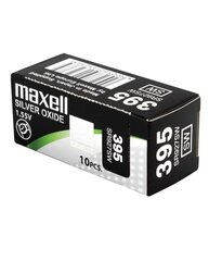 Elementit Maxell 395 / SR927SW 10 kpl. hinta ja tiedot | Paristot | hobbyhall.fi