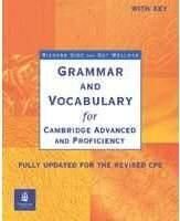 Grammar and Vocabulary for Cambridge Advanced (CAE) and Proficiency (CPE) with Answer Key hinta ja tiedot | Vieraiden kielten oppimateriaalit | hobbyhall.fi