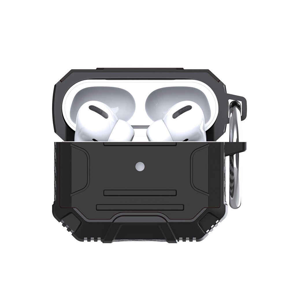 Kotelo kotelosuoja suojakuori Hang Silicon Case Kuulokekotelo AirPods Pro 1 + klipsikoukku hinta ja tiedot | Kuulokkeiden tarvikkeet | hobbyhall.fi