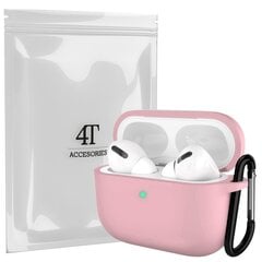 Kotelo kotelosuoja suojakuori Hang Silicon Case Kuulokekotelo AirPods Pro 1 + klipsikoukku hinta ja tiedot | Kuulokkeiden tarvikkeet | hobbyhall.fi