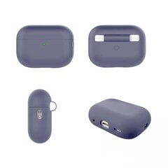 Kotelo kotelosuoja suojakuori Hang Silicon Case Kuulokekotelo AirPods Pro 1 2 + klipsikoukku hinta ja tiedot | 4Tech Tietokoneet ja pelaaminen | hobbyhall.fi