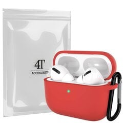 Kotelo kotelosuoja suojakuori Hang Silicon Case Kuulokekotelo AirPods Pro 1 + klipsikoukku hinta ja tiedot | 4Tech Tietokoneet ja pelaaminen | hobbyhall.fi