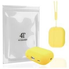 Kotelo kotelosuoja suojakuori Hang Silicon Case Kuulokekotelo AirPods Pro 1 2 + klipsikoukku hinta ja tiedot | 4Tech Tietokoneet ja pelaaminen | hobbyhall.fi