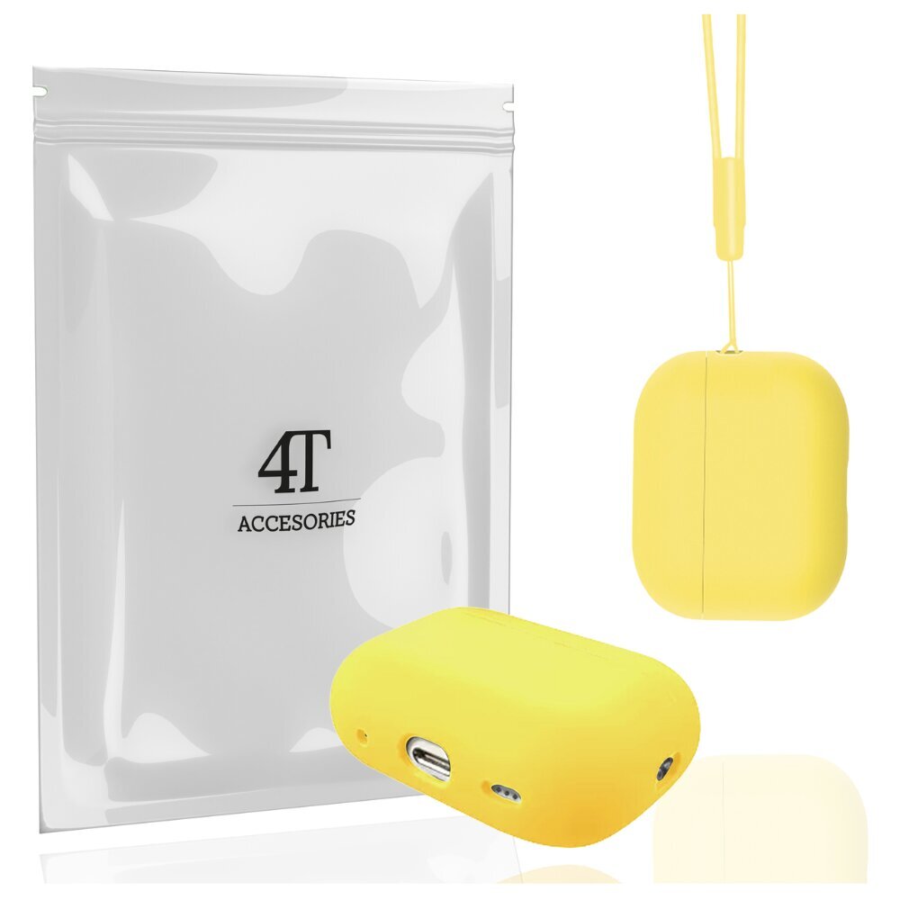 Kotelo kotelosuoja suojakuori Hang Silicon Case Kuulokekotelo AirPods Pro 1 2 + klipsikoukku hinta ja tiedot | Kuulokkeiden tarvikkeet | hobbyhall.fi