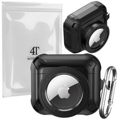 Kotelo kotelosuoja suojakuori Hang Silicon Case Kuulokekotelo AirPods Pro 1 + klipsikoukku + AirTag hinta ja tiedot | 4Tech Tietokoneet ja pelaaminen | hobbyhall.fi