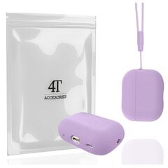 Kotelo kotelosuoja suojakuori Hang Silicon Case Kuulokekotelo AirPods Pro 1 2 + klipsikoukku hinta ja tiedot | 4Tech Tietokoneet ja pelaaminen | hobbyhall.fi