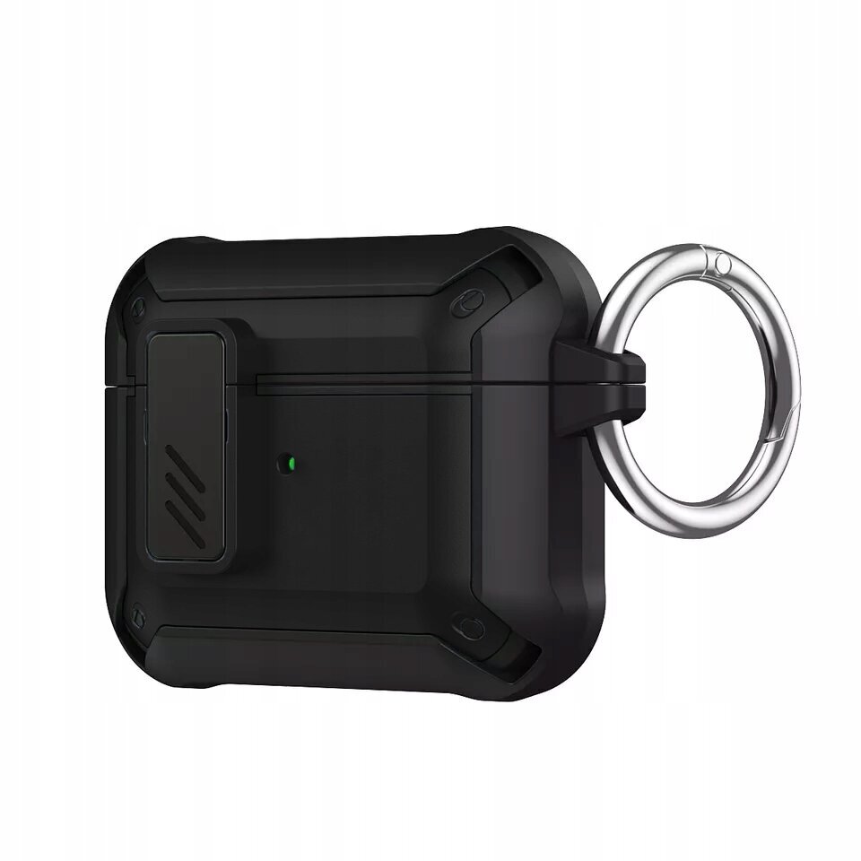 Kotelo kotelosuoja suojakuori Hang Silicon Case Kuulokekotelo AirPods Pro 1 + klipsikoukku hinta ja tiedot | Kuulokkeiden tarvikkeet | hobbyhall.fi