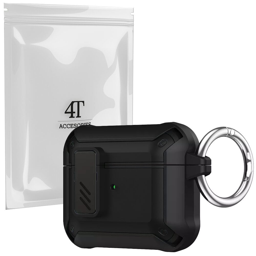 Kotelo kotelosuoja suojakuori Hang Silicon Case Kuulokekotelo AirPods Pro 1 + klipsikoukku hinta ja tiedot | Kuulokkeiden tarvikkeet | hobbyhall.fi