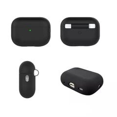 Kotelo kotelosuoja suojakuori Hang Silicon Case Kuulokekotelo AirPods Pro 1 2 + klipsikoukku hinta ja tiedot | 4Tech Tietokoneet ja pelaaminen | hobbyhall.fi