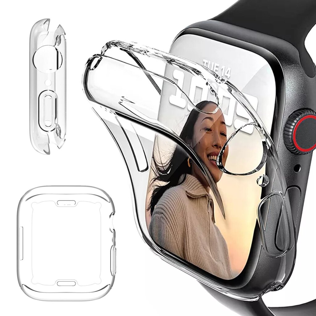 Suojakuori Asia kelloihin Apple Watch 4Tech mallia varten Apple Watch Iwatch 3 2 1 42 mm hinta ja tiedot | Älykellojen ja aktiivisuusrannekkeiden lisätarvikkeet | hobbyhall.fi