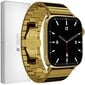 Ranneke Teräsranneke kelloihin Apple Watch Iwatch 4Tech mallia varten SE 9 8 7 6 5 4 3 2 1 41 40 38 mm Band kultainen hinta ja tiedot | Älykellojen ja aktiivisuusrannekkeiden lisätarvikkeet | hobbyhall.fi