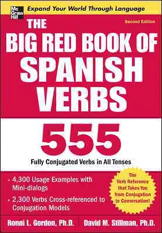 Big Red Book of Spanish Verbs, Second Edition 2nd edition hinta ja tiedot | Vieraiden kielten oppimateriaalit | hobbyhall.fi