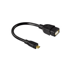 Hama micro USB 2.0 -- USB 2.0 adapteri hinta ja tiedot | Adapterit | hobbyhall.fi