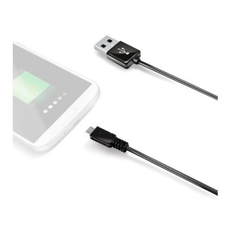 CELLY USB datakaapeli MICROUSB, musta hinta ja tiedot | Puhelinkaapelit | hobbyhall.fi