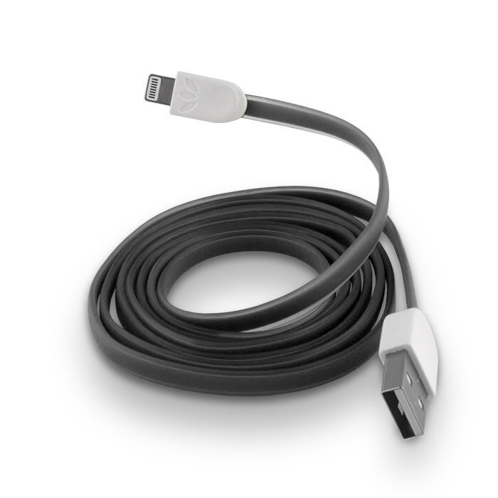 -Forever Lightning MD818ZM / A USB-data- ja latauskaapeli 1 m musta (analoginen) hinta ja tiedot | Puhelinkaapelit | hobbyhall.fi