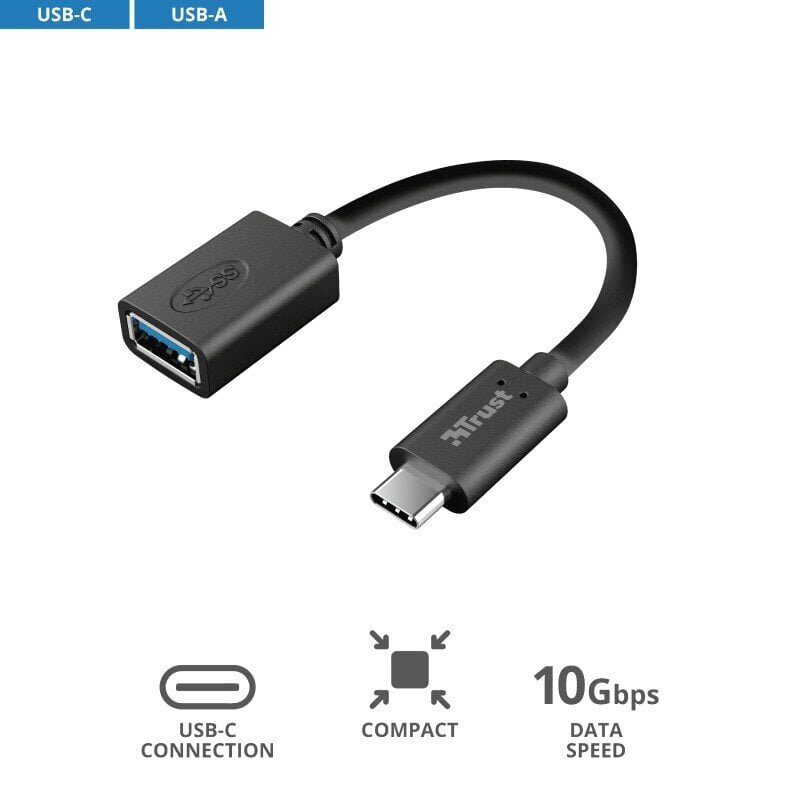 Trust Type-C USB 3.0 kaapeli hinta ja tiedot | Puhelinkaapelit | hobbyhall.fi