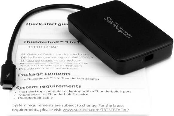 STARTECH Thunderbolt 3 to Thunderbolt hinta ja tiedot | Puhelinkaapelit | hobbyhall.fi