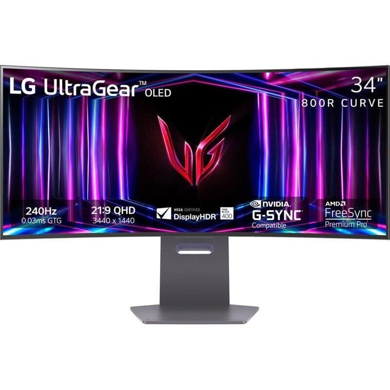 LG 34GS95QE-B hinta ja tiedot | Näytöt | hobbyhall.fi