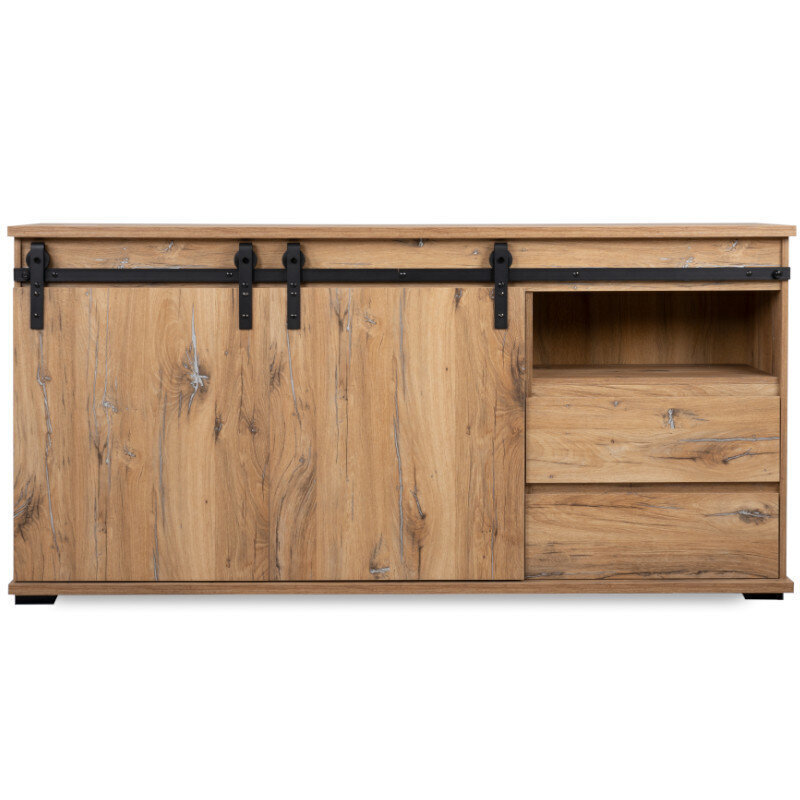 Lipasto Manzano Credenza, ruskea hinta ja tiedot | Lipastot | hobbyhall.fi