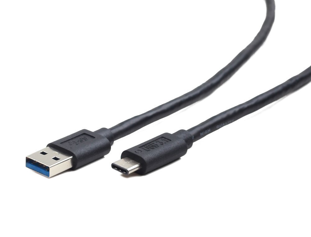 Gembird USB 3.0A (M) - USB 3.1 Type C (M), 0.1m hinta ja tiedot | Puhelinkaapelit | hobbyhall.fi