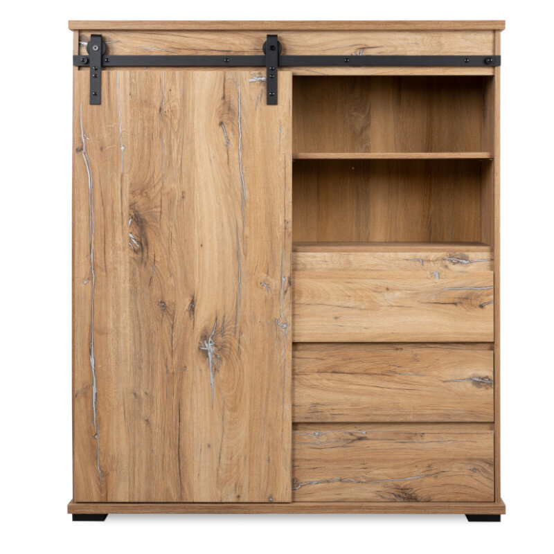 Lipasto Manzano Credenza, ruskea hinta ja tiedot | Lipastot | hobbyhall.fi