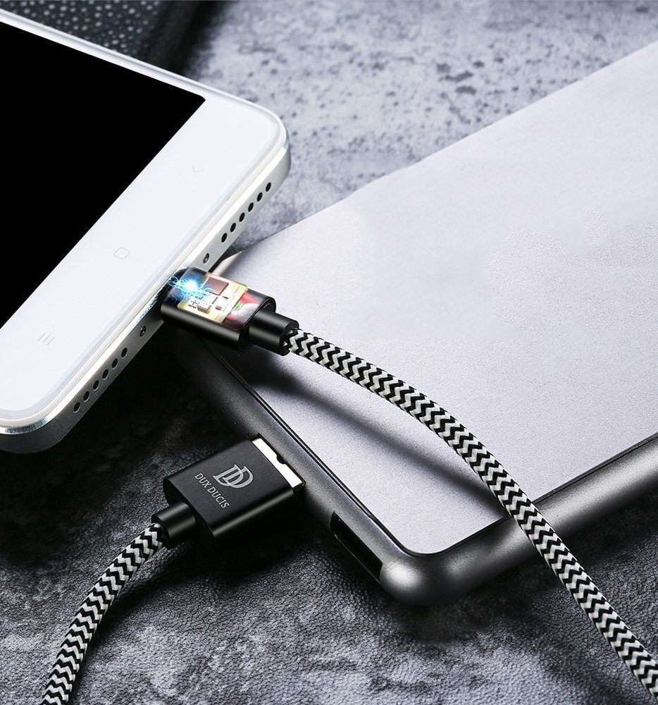 USB-kaapeli Dux Ducis K-ONE microUSB FastCharging 1,0m hinta ja tiedot | Puhelinkaapelit | hobbyhall.fi