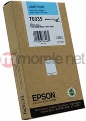 EPSON INK 7880/9880 VAALEA SYAANI 220ml hinta ja tiedot | Mustekasetit | hobbyhall.fi