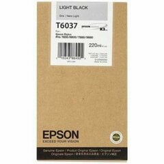 Alkuperäinen mustepatruuna Epson C13T603700 musta hinta ja tiedot | Mustekasetit | hobbyhall.fi