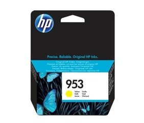 HP 953 keltainen hinta ja tiedot | Mustekasetit | hobbyhall.fi