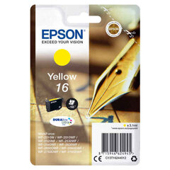 Epson C13T16244022, keltainen hinta ja tiedot | Mustekasetit | hobbyhall.fi