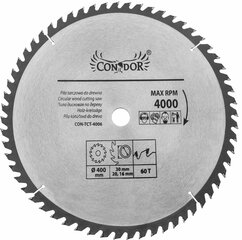 Lautasaha Condor, 400x30 mm hinta ja tiedot | Sahat ja sirkkelit | hobbyhall.fi