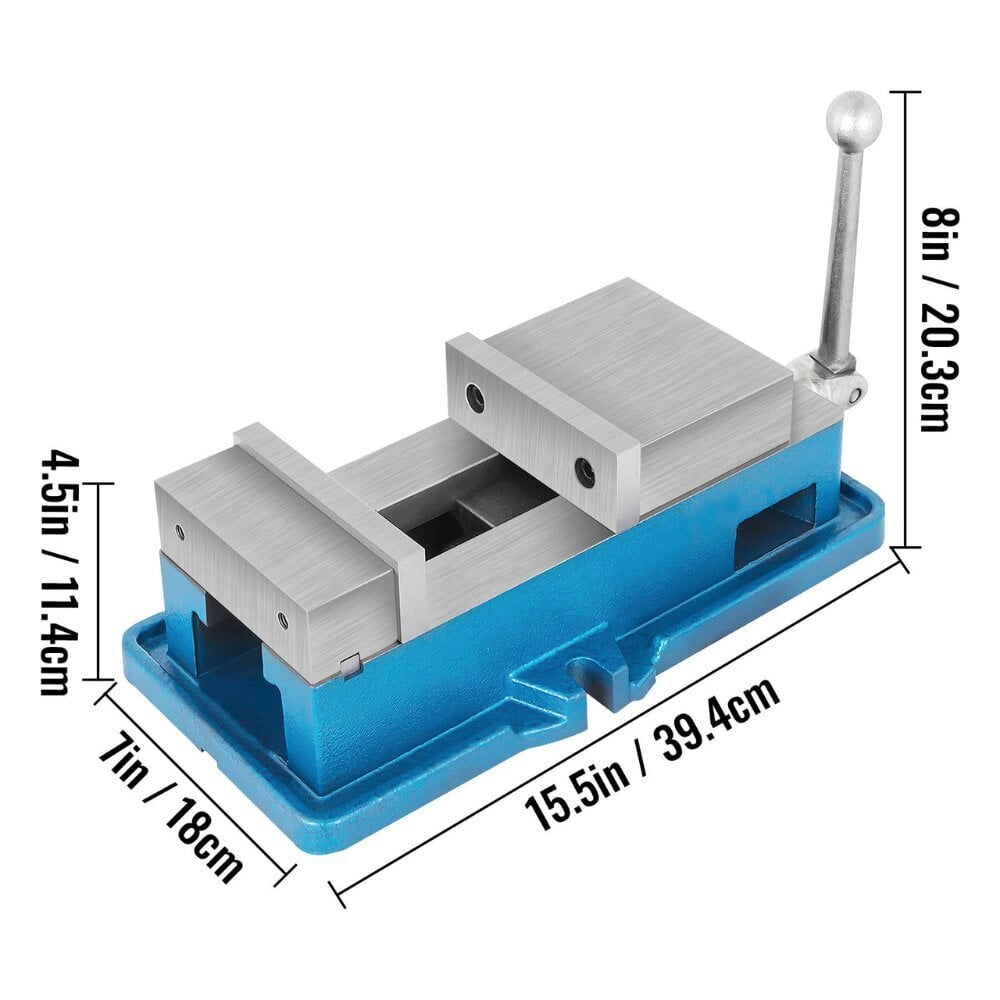 Jyrsinkäytin Vevor, 39,4x18x11,4 cm hinta ja tiedot | Käsityökalut | hobbyhall.fi