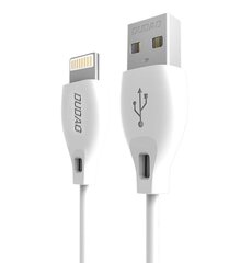 Liitäntäkaapeli Dudao USB / Lightning 2.1A kaapeli 2m valkoinen, L4L 2m, valkoinen. hinta ja tiedot | Dudao Puhelimet, älylaitteet ja kamerat | hobbyhall.fi