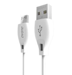 Dudao micro-USB datalatauskaapeli 2.4A 1m valkoinen (L4M 1m valkoinen) hinta ja tiedot | Dudao Puhelimet, älylaitteet ja kamerat | hobbyhall.fi