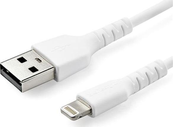 STARTECH 1m USB Lightning Cable valkoinen hinta ja tiedot | Puhelinkaapelit | hobbyhall.fi