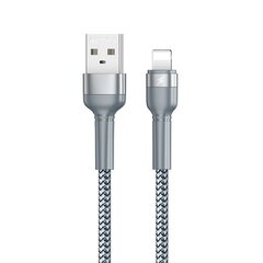 Remax kaapeli USB - Lightning cable, 1 m, hopea hinta ja tiedot | Puhelinkaapelit | hobbyhall.fi
