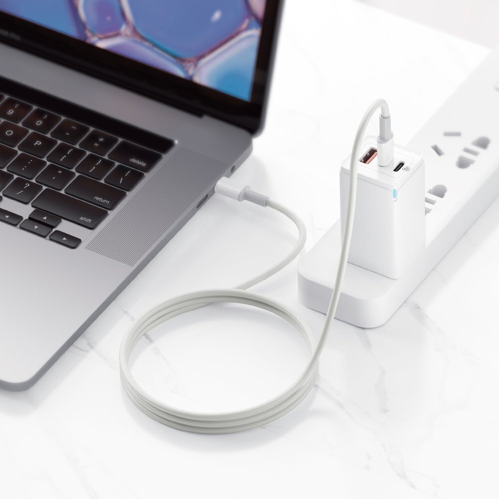 Baseus USB Type C - USB Type C, 2 m hinta ja tiedot | Puhelinkaapelit | hobbyhall.fi