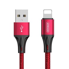 ,Joyroom USB - Lightning-kaapeli 3 A 0,2 m punainen (S-0230N1), hinta ja tiedot | Puhelinkaapelit | hobbyhall.fi