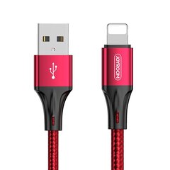 Joyroom USB - Lightning-kaapeli 3 A 1,5 m punainen (S-1530N1) hinta ja tiedot | Puhelinkaapelit | hobbyhall.fi