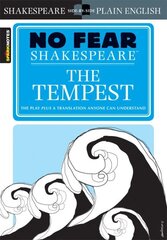 Tempest (No Fear Shakespeare), Volume 5 hinta ja tiedot | Novellit | hobbyhall.fi