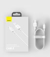 USB Lightning -kaapeli iPhone, 2m, musta