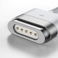 Sinkkipohjainen magneettikaapeli, USB-C, 60 W, 2 m (valkoinen) hinta ja tiedot | Puhelinkaapelit | hobbyhall.fi