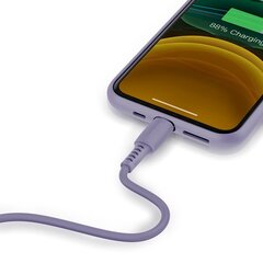Baseus USB to Lightning 2.4A 1.2m latauskaapeli, violetti hinta ja tiedot | Puhelinkaapelit | hobbyhall.fi