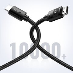 Ugreen HDMI 2.0 – HDMI 2.0 4K-kaapeli 2m musta (HD119 40101) hinta ja tiedot | Ugreen Puhelimet, älylaitteet ja kamerat | hobbyhall.fi