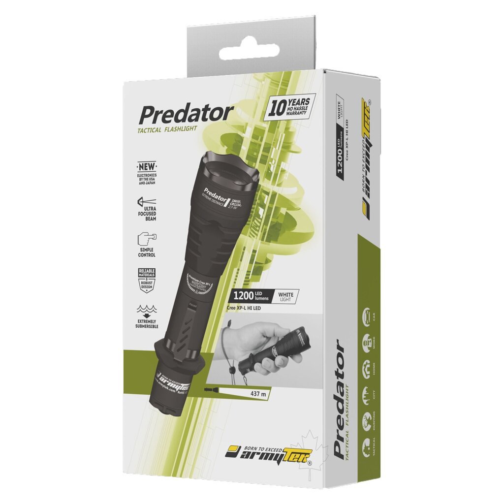 Taskulamppu Predator Pro Magnet USB hinta ja tiedot | Taskulamput ja valonheittimet | hobbyhall.fi