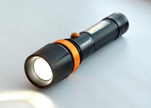 Tiross taskulamppu Torch Cree LED T6 XMLCOB 10W, ladattava hinta ja tiedot | Taskulamput ja valonheittimet | hobbyhall.fi