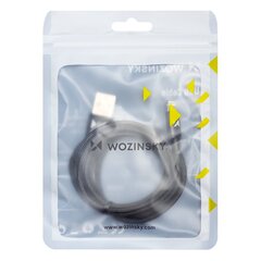 Wozinsky USB-kaapeli - Lightning 2.4A 1m valkoinen (WUC-L1W) hinta ja tiedot | Puhelinkaapelit | hobbyhall.fi