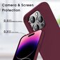 X-Level Guardian, iPhone 13 - Bordo hinta ja tiedot | Puhelimen kuoret ja kotelot | hobbyhall.fi