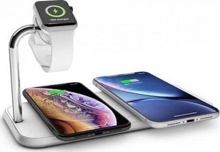 ZENS Aluminium Dual Wireless Charger + W hinta ja tiedot | Puhelimen laturit | hobbyhall.fi